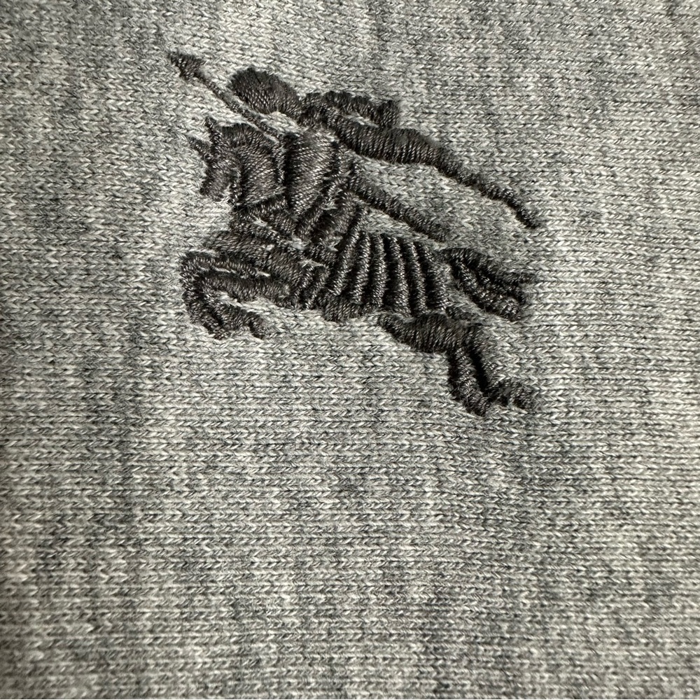 Burberry authentic men’s zip down sweater Gray - Picture 5 of 13